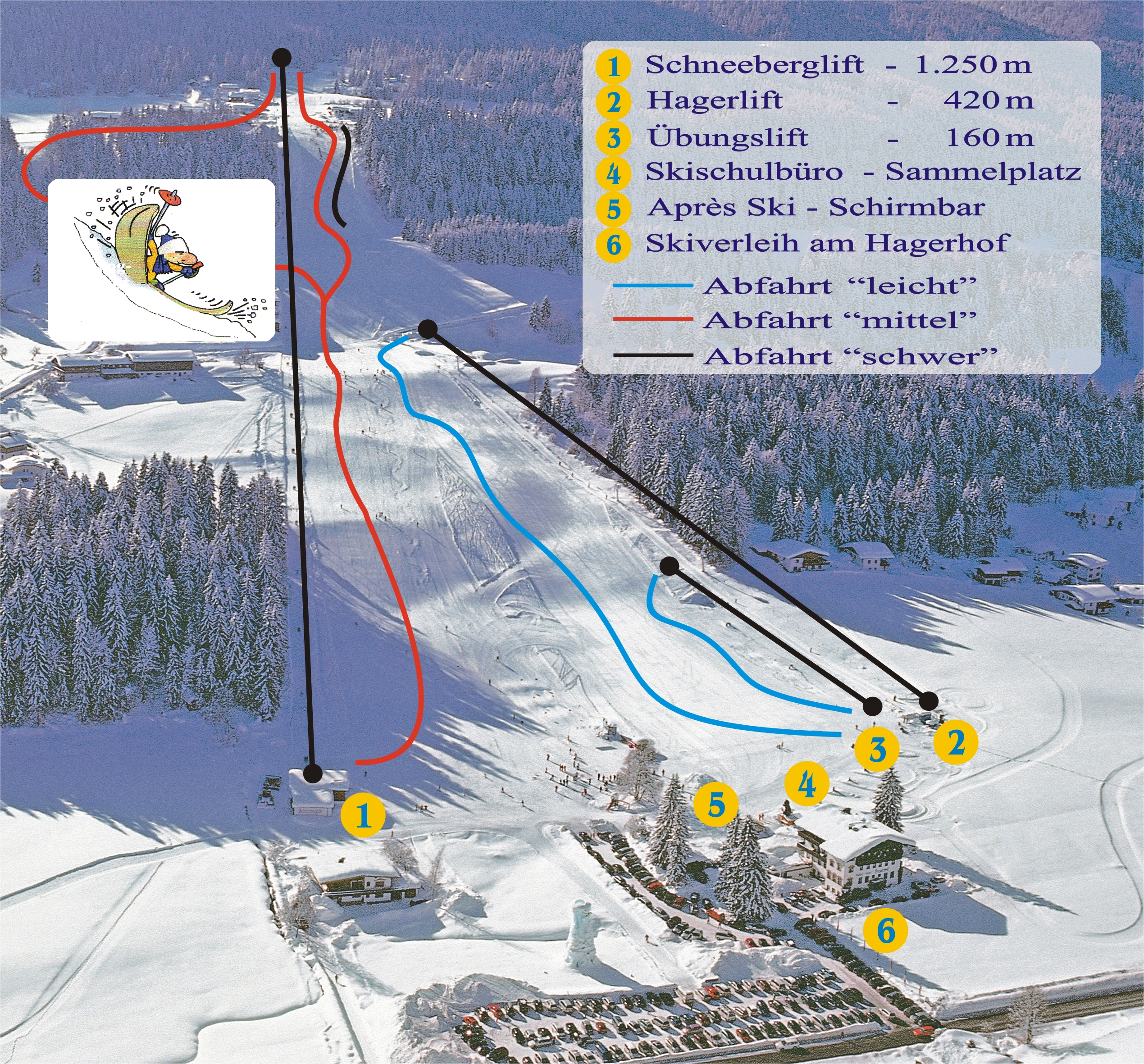 Skigebiet Thiersee Familienskigebiet Tirol Schneeberg-Hagerlifte
